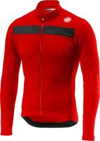 Castelli Puro 3 lange mouw fietsshirt rood heren
