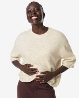 HEMA Damestrui Grace fijngebreid gebroken wit (gebroken wit)