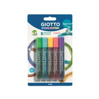 Giotto 5 tubes glitterlijm 10,5ml - Confetti - thumbnail
