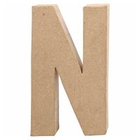 Creativ Company Letter papier-maché - n, 20,5cm