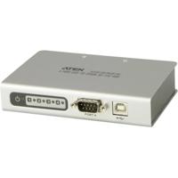 ATEN UC2324-AT Seriële hub 4 poorten Met converter voor USB naar serieel RS-232 Wit - thumbnail