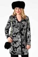 Yoek Lange blazer SUE | Zwart | Maat XL