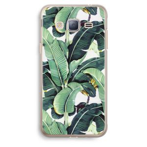 Bananenbladeren: Samsung Galaxy J3 (2016) Transparant Hoesje