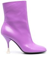 3juin bottines en cuir 100 mm - Violet