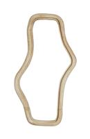 Light & Living Organische Spiegel 'Celano' Mangohout, 80 x 44cm Light & Living Organische Spiegel 'Celano' Mangohout, 80 x 44cm