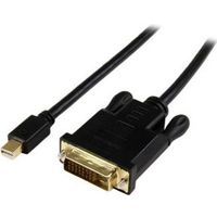 StarTech.com 1,8 m Mini DisplayPort naar DVI actieve adapter kabel mDP naar DVI 1920x1200 zwart - thumbnail