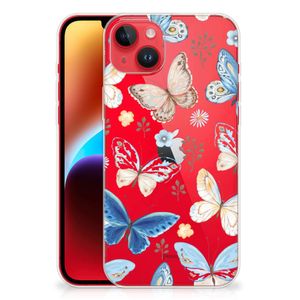 TPU Hoesje voor iPhone 14 Plus Vlinder