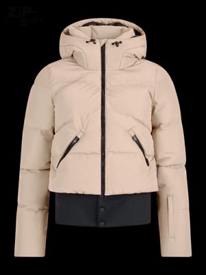 Protest Preppy with Zip-Shift Wintersportjas Dames Bamboo Beige M/38