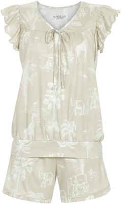 Speelse beige shortama Ringella