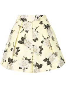 ERDEM bermuda à fleurs - Multicolore