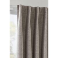 1+1 Gratis Leen Bakker - Gordijn Lana - 135x280 Cm (1 Stuk) - Polyester - Taupe