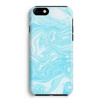Waterverf blauw: iPhone 8 Tough Case