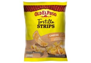 Old El Paso Tortilla strips cheese