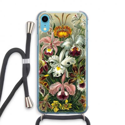 Haeckel Orchidae: iPhone XR Transparant Hoesje met koord