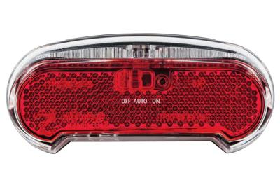 AXA Riff Steady Auto Achterlicht 50-80 mm - Zwart