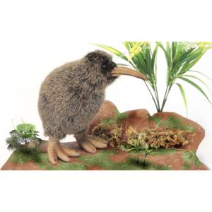 Hansa pluche kiwi - snipstruisen - knuffel - 28 cm
