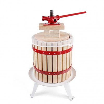Vinoferm Fruitpers houten korf 12 l