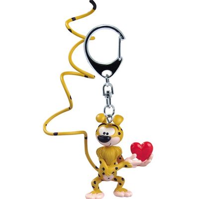 Marsupilami Sleutelhanger - Marsupilami met Hart