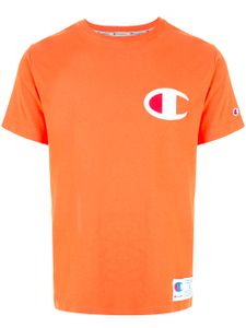 Champion t-shirt à patch logo - Orange