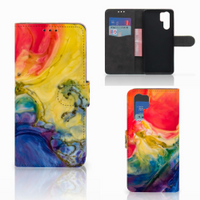 Hoesje Huawei P30 Pro Watercolor Dark