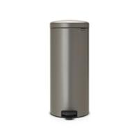 Brabantia pedaalemmer newicon 30l platin