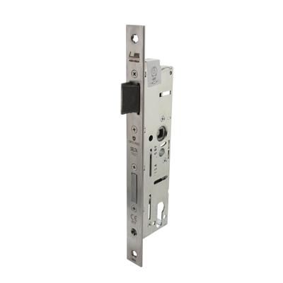 P&E P+E Veiligheidsslot profielcilindergat 92mm doornmaat 35mm DIN rechts/links met rvs geborstelde voorplaat 270x24mm