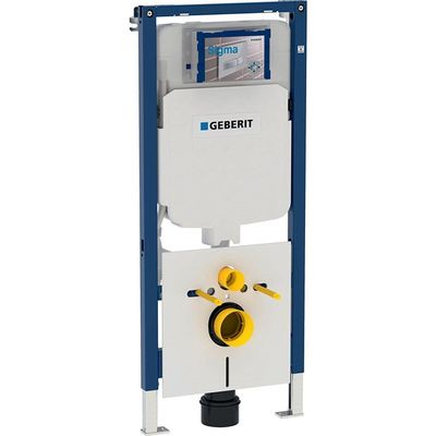 Geberit Duofix ruimtewinnend frontbediening 114cm sigma inbouwreservoir 8cm UP720 111.794.00.1