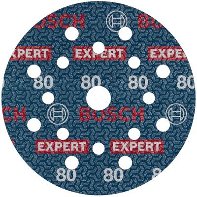 Bosch Professional EXPERT Schuurschijf 125mm P80 VE=6 - 2608902400