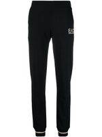 Ea7 Emporio Armani pantalon de jogging fuselé à logo - Noir - thumbnail