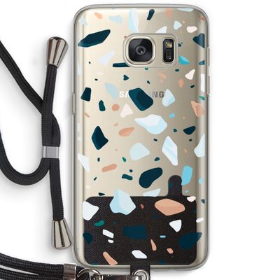 Terrazzo N°13: Samsung Galaxy S7 Transparant Hoesje met koord