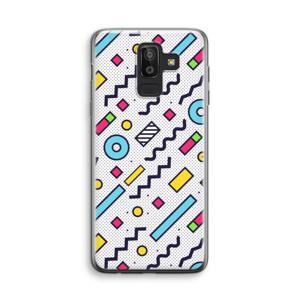 8-bit N°8: Samsung Galaxy J8 (2018) Transparant Hoesje