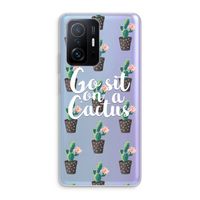Cactus quote: Xiaomi 11T Transparant Hoesje