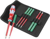 Wera Kraftform Kompakt VDE RVS 8 extra slim 1 Tool Finder | 8-delig - 5006630001
