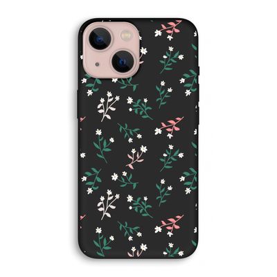 Small white flowers: iPhone 13 mini Biologisch afbreekbaar hoesje