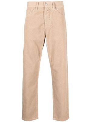 Carhartt WIP pantalon droit en velours côtelé - Tons neutres