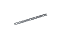 Waelbers Lijmkoppelstrip 400mm, blauw verzinkt (GV) - 250 Stuk(s) - 349124.16