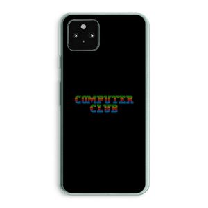 Retro: Google Pixel 5a 5G Transparant Hoesje