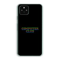 Retro: Google Pixel 5a 5G Transparant Hoesje