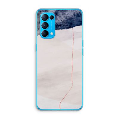 Stone White: Oppo Find X3 Lite Transparant Hoesje