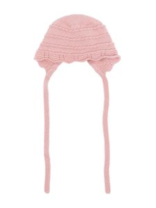 Paz Rodriguez bonnet Bohemia en laine - Rose