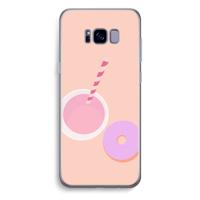 Donut: Samsung Galaxy S8 Plus Transparant Hoesje