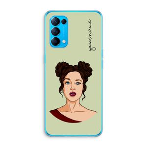 Pop-Art Creator: Oppo Find X3 Lite Transparant Hoesje