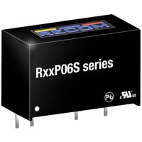 RECOM R15P06S DC/DC-converter 15 V 6 V 0.167 A 1 W Aantal uitgangen: 1 x Inhoud 1 stuk(s) - thumbnail