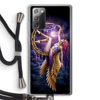 Aerial Angel: Samsung Galaxy Note 20 / Note 20 5G Transparant Hoesje met koord Aerial Angel: Samsung Galaxy Note 20 / Note 20 5G Transparant Hoesje met koord