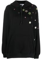 MSGM hoodie à lien de resserrage - Noir