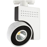 LED Track Spot Railverlichting 33W - Natuurlijk Wit 4000K - Rond - Wit