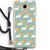 Pelican: Samsung Galaxy J6 (2018) Transparant Hoesje met koord