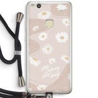 Daydreaming becomes reality: Huawei Ascend P10 Lite Transparant Hoesje met koord