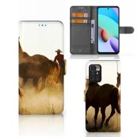 Xiaomi Redmi 10 | Telefoonhoesje | Met pasjeshouder | Design Cowboy