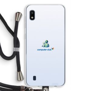 MSN: Samsung Galaxy A10 Transparant Hoesje met koord